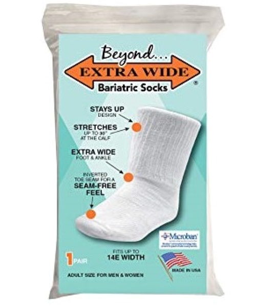 Extra Wide Bariatric Sock (Extreme Stretch!)